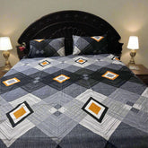 3D CRYSTAL COTTON BEDSHEET